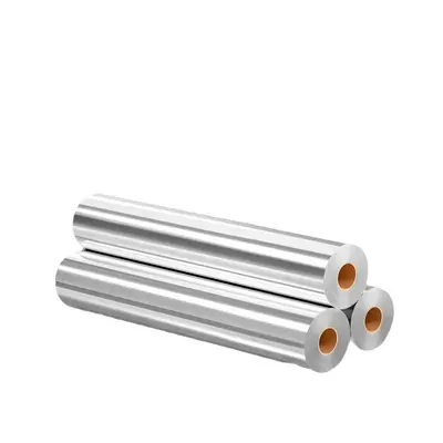 Lebensmittelgerechte Alufolie Backofen Aluminiumfolie Haushalt Heißluftfriteuse Aluminiumfolie Kommerzielle Grillfolie Einweg-Alufolie Großhandel