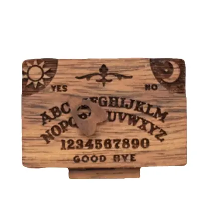 Cross-border miniature spirit board wooden drawer mini wooden board box home decoration ornaments wooden handicrafts