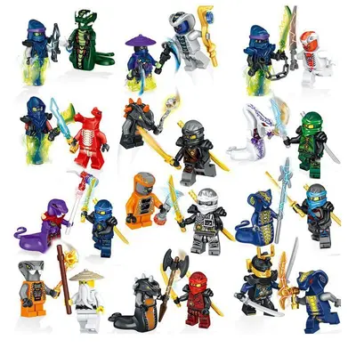 Phantom Series Ninja vs. Python Monster Building Block Set, 61045 - 7