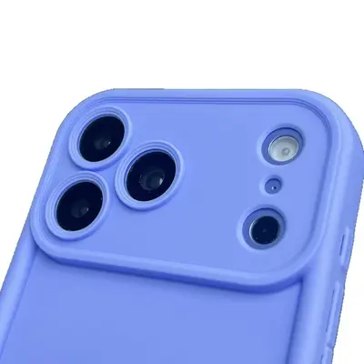iPhone 17 Pro Max 16 Compatible Solid Color TPU Phone Case, Shockproof