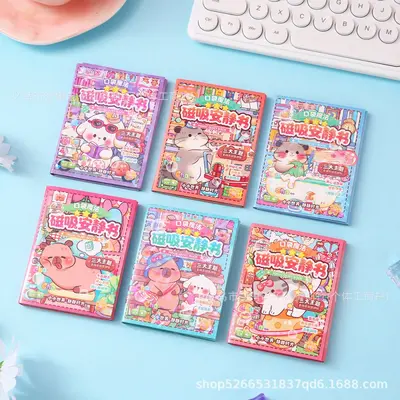 Mini Magnetic Quiet Book Children's DIY Educational Toy - 1