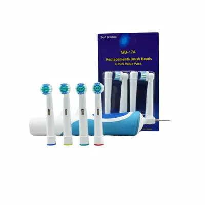 Oral-B Compatible Electric Toothbrush Replacement Heads SB-17A - 6