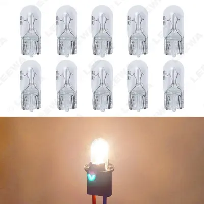 T10 168 192 12V 5W Autolampe Standlicht, warmweiß, Halogen