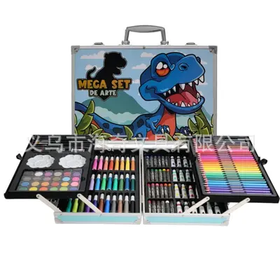 145 piece painting set aluminum case watercolor - 11