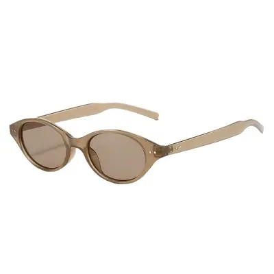 Women's Cat-Eye Sunglasses, Small Round Retro Frame - 6