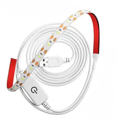USB 5V LED Light Strip with 501 Push-Button Switch, Tri-Color Dimming - 8