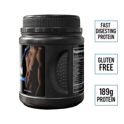 Whey protein powder for muscle growth