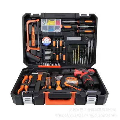 Lityum elektrikli matkap seti ev alet takımı 18V