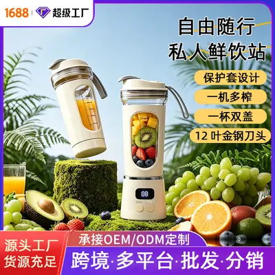 Portable Electric Juicer Ice Crush Blender