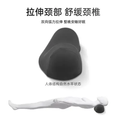 Washable Memory Foam Neck Pillow with Cervical Support for Back Sleepers - 2