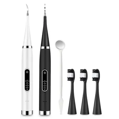 Ev tipi ultrasonik diş temizleme cihazı, 2'si 1 arada diş taşı ve plak giderici - 5