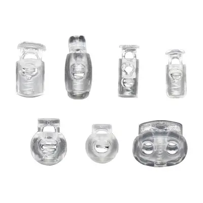 Transparent Spring Pig Nose Buckle, Adjustable