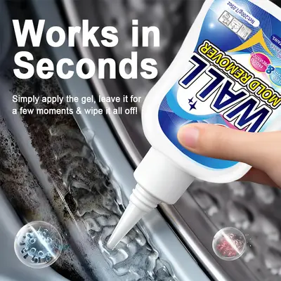 Mold Removal Gel for Walls, Kitchen and Washing Machine Seals