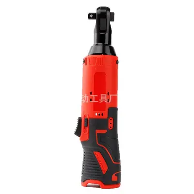 12V Lithium Battery Angle Electric Ratchet Wrench, Right-Angle Adapter - 10