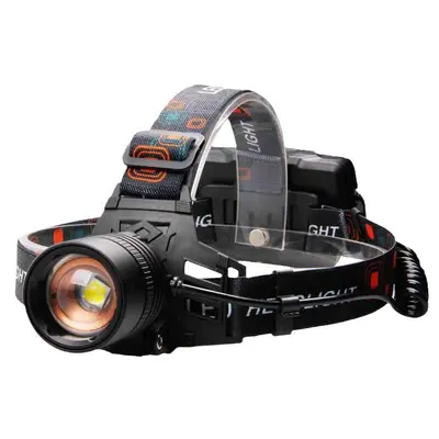 XHP50 LED-Scheinwerfer, USB-aufladbar, Teleskop-Zoom, große Reichweite
