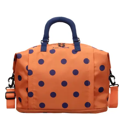 Polka Dot Short-Distance Travel Bag with Single Shoulder Strap - 12