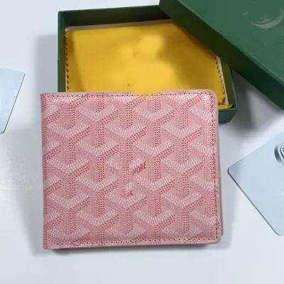 Retro baskılı erkek deri cüzdan, kısa, ince, ikiye katlanabilir - 5