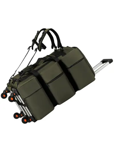 Trolley Travel Bag with 360° Wheels, Foldable, Large Capacity Luggage Bag - 3