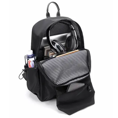 Men's Backpack, Large Capacity with Laptop Compartment, School and Travel - 4