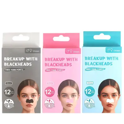 Blackhead Removal Nose Strips, Pore Cleansing, 12 Pack - 5