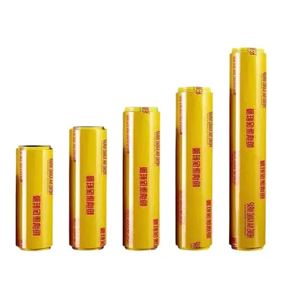 PVC stretch film, food grade, large roll