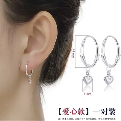 S999-Silber-Zirkonia-Ohrringe, minimalistisches Design - 8