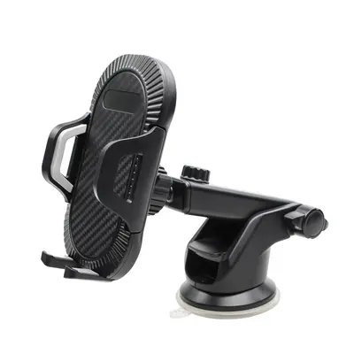 Carbon Fiber Pattern Car Phone Holder, Air Vent Mount - 6