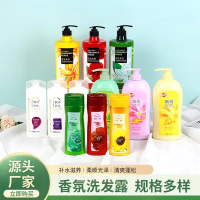 Volumen-Duftshampoo in verschiedenen Düften, großes Fassungsvermögen