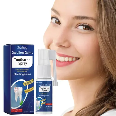 ORALHOE Toothache Care Spray, Relieves Swollen Gums