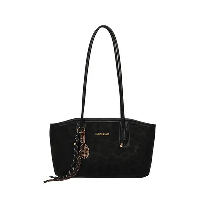 Leopard Print Large-Capacity Women's Tote Shoulder Bag - 7