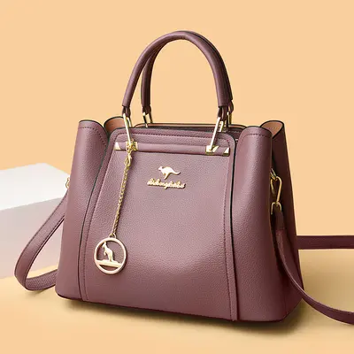 Kadın Tote Çanta, Askılı Tek Omuz Çanta, Moda ve Şık Tasarım - 11