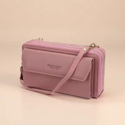 Baellerry Women's Crossbody Bag, Large Capacity with Zip Phone Compartment