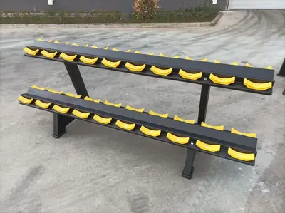 Dumbbell seti depolama rafı kombineli - 11