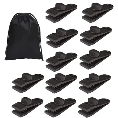 Outdoor Tent Canopy Clip, Reinforced and Windproof - 12