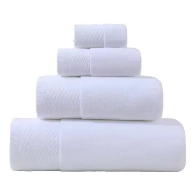 Baumwoll-Jacquard Handtuch- und Badetuchset - 6