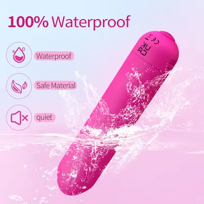 In Stock Women's Twilight APP Model Rechargeable Mini Vibrator, Orgasm Masturbation AV Stick Anal Plug Bullet. - 7