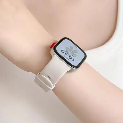 Huawei Watch Fit 3 için silikon kordon, renkli iğne tokalı spor kordon