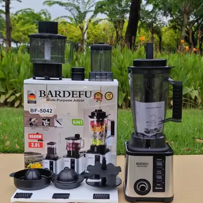 Paslanmaz çelik blender, 4L, 8-in-1, ticari
