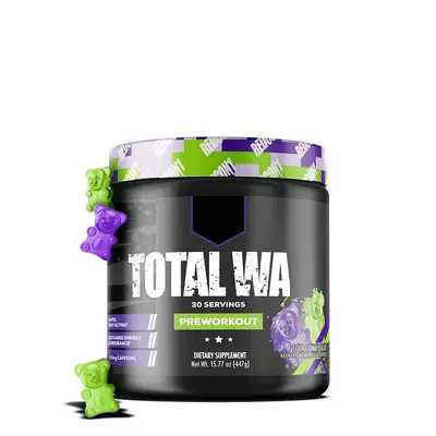 Total Wa Pre-Workout Powder, Blood Flow Support, TK, Multiple Flavors - 4