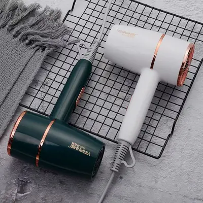 Sabit Sıcaklıklı Negatif İyonlu Mavi Işıklı Saç Kurutma Makinesi