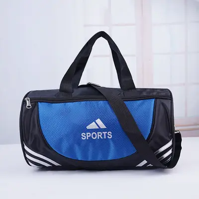 Toptan erkekler için fitness çantası, yoga antrenman spor çantası, günlük ve çok yönlü dış mekan su geçirmez ve aşınmaya dayanıklı büyük kapasiteli seyahat çantası