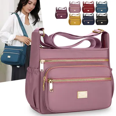 Large-Capacity Multi-Compartment Women's Crossbody Bag - 5