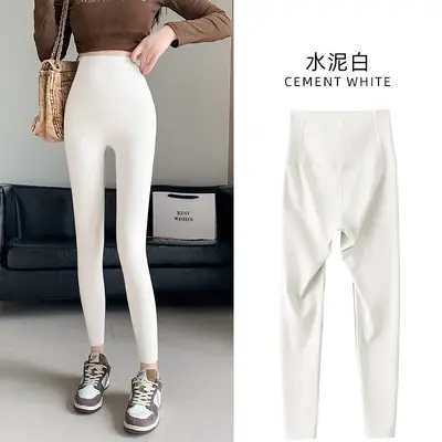 3D Libellen-Hai-Leggings, hohe Taille, dünnes Modell, bauchformend - 12