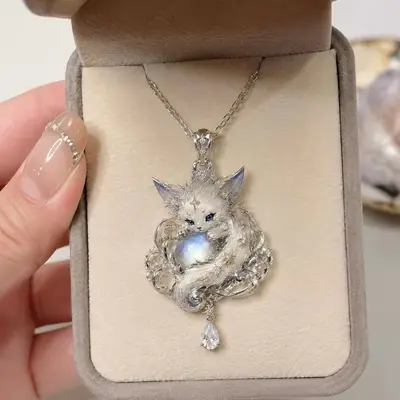 Titan-Stahl Fuchsanhänger, Vintage Hologramm