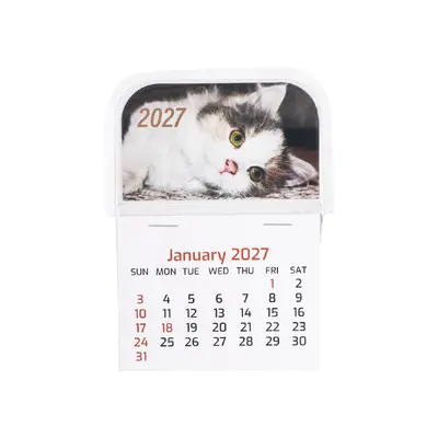PVC Desk Pad with Adhesive Pocket and Desk Calendar, Executive Desk Mat, Customizable Logo - 10