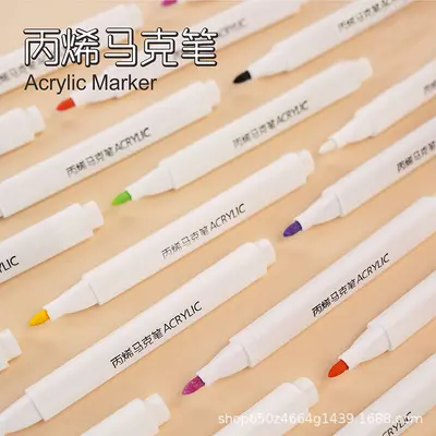 Acryl-Markerstift 100er-Set, Dreieckform