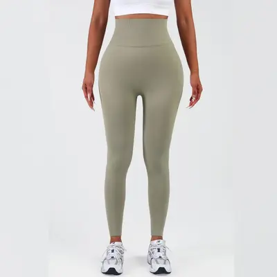 Women's Seamless Peach Butt Yoga Pants, Quick-Drying, Belly Control - 9