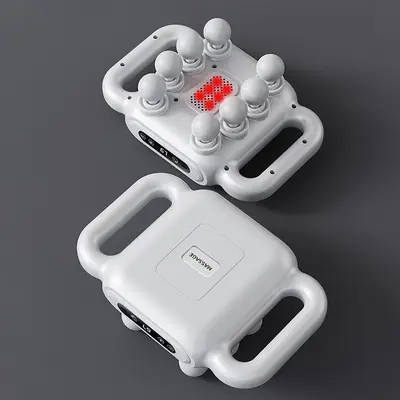 Multi-Head Mini Portable Fascia Gun for Full-Body and Neck Relief - 8