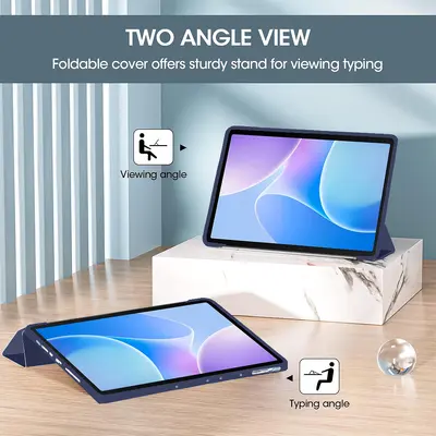 Infinix XPAD 30E X1102B Tablet Case, Tri-Fold TPU Soft Shell - 2