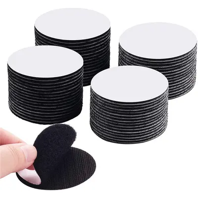 Self-Adhesive Velcro Hook and Loop Fastener Tape for Sofa and Rug Non-Slip - 6